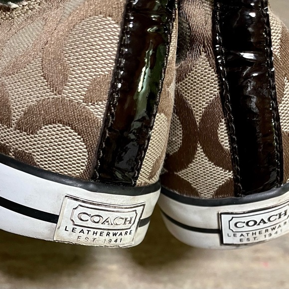 Coach Cardinal high top sneakers - Picture 9 of 16